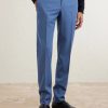 Slim-Fit Straight-Leg Wool Suit Trousers - FR Slim-Fit Straight-Leg Wool Suit Trousers - FR