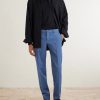 Slim-Fit Straight-Leg Wool Suit Trousers - OU Slim-Fit Straight-Leg Wool Suit Trousers - OU