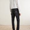 Straight-Leg Logo-Appliquéd Jeans - BK Straight-Leg Logo-Appliquéd Jeans - BK