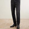 Straight-Leg Logo-Appliquéd Jeans - FR Straight-Leg Logo-Appliquéd Jeans - FR