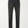 Straight-Leg Logo-Appliquéd Jeans Straight-Leg Logo-Appliquéd Jeans