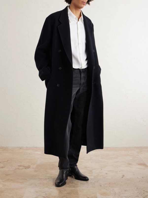 Straight-Leg Logo-Appliquéd Jeans - OU Straight-Leg Logo-Appliquéd Jeans - OU