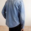 Distressed Cotton Shirt - BK Distressed Cotton Shirt - BK