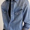 Distressed Cotton Shirt - CU Distressed Cotton Shirt - CU