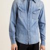 Distressed Cotton Shirt - FR Distressed Cotton Shirt - FR