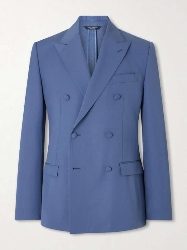 Double-Breasted Wool Blazer Double-Breasted Wool Blazer