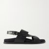 Buckled Leather Sandals