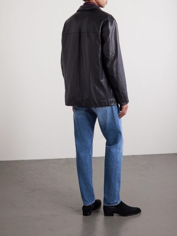 Slim-Fit Straight-Leg Jeans - BK Slim-Fit Straight-Leg Jeans - BK