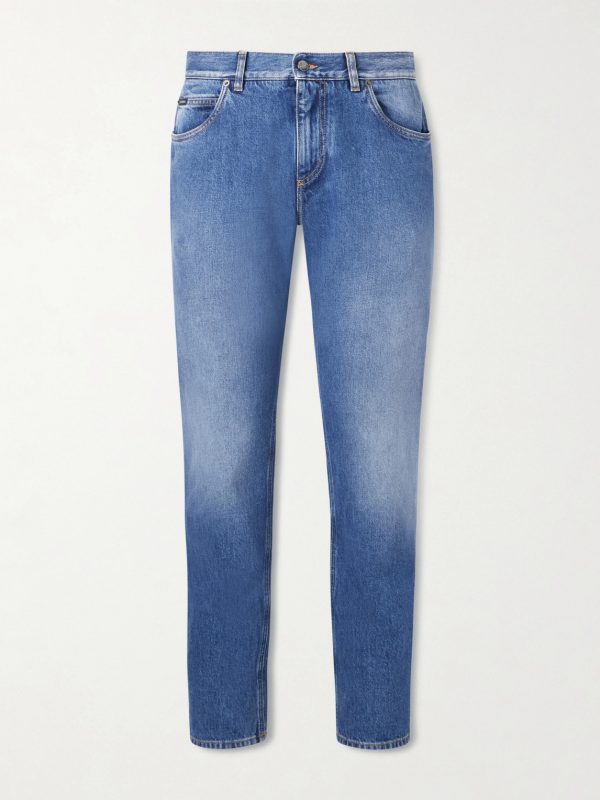 Slim-Fit Straight-Leg Jeans Slim-Fit Straight-Leg Jeans