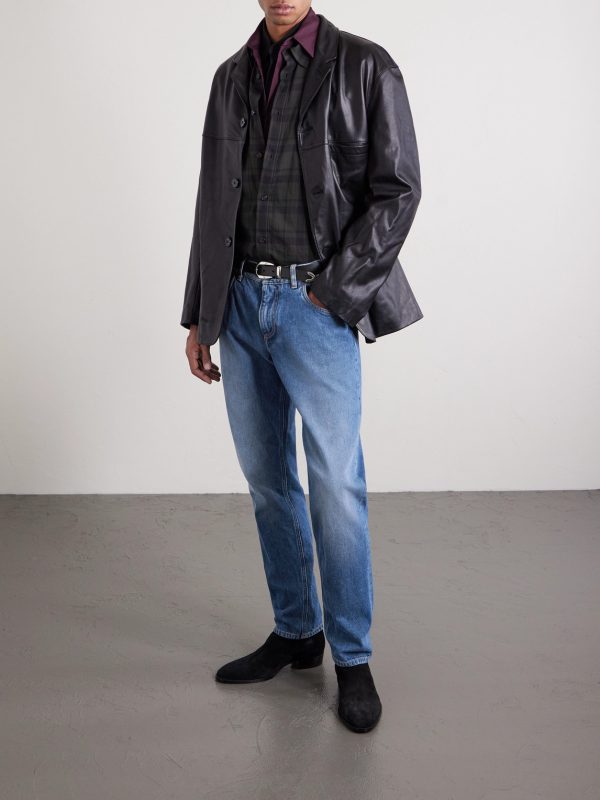Slim-Fit Straight-Leg Jeans - OU Slim-Fit Straight-Leg Jeans - OU