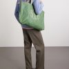 Logo-Embroidered Waxed-Cotton Tote Bag - OU Logo-Embroidered Waxed-Cotton Tote Bag - OU