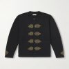 Bannister Appliquéd Virgin Wool Cardigan