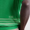 Bentgrass Striped Cotton Polo Shirt - CU