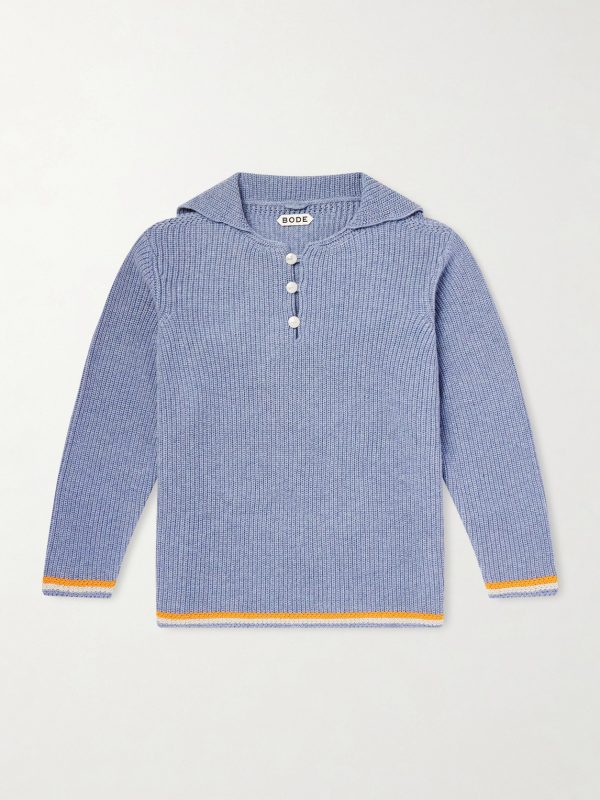 Boat Deck Ribbed Virgin Wool Sweater Boat Deck Ribbed Virgin Wool Sweater