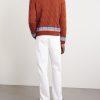 Logo-Embroidered Cable-Knit Cotton Sweater - BK Logo-Embroidered Cable-Knit Cotton Sweater - BK