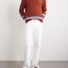 Logo-Embroidered Cable-Knit Cotton Sweater - OU Logo-Embroidered Cable-Knit Cotton Sweater - OU