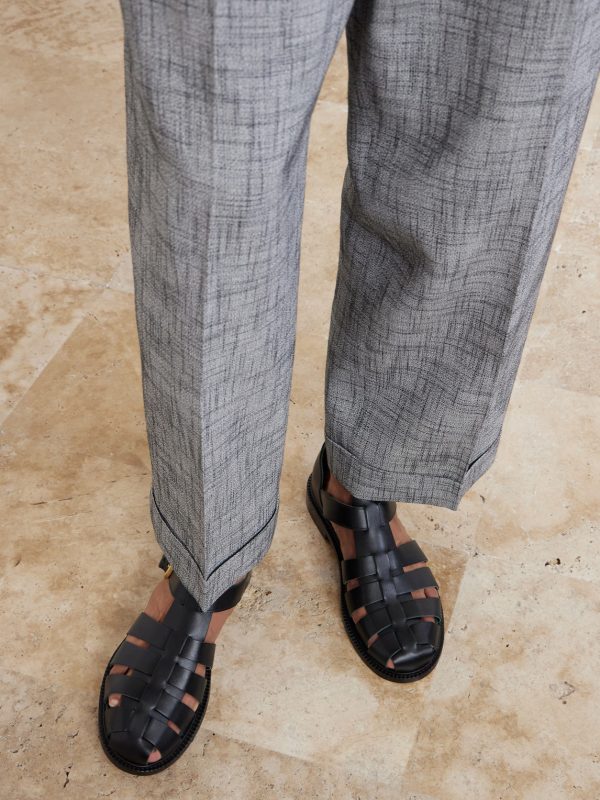 Static Weave McNab Straight-Leg Woven Trousers - CU Static Weave McNab Straight-Leg Woven Trousers - CU