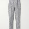Static Weave McNab Straight-Leg Woven Trousers Static Weave McNab Straight-Leg Woven Trousers