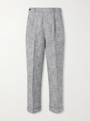 Static Weave McNab Straight-Leg Woven Trousers Static Weave McNab Straight-Leg Woven Trousers