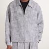 Static Ohio Linen-Blend Jacket - FR