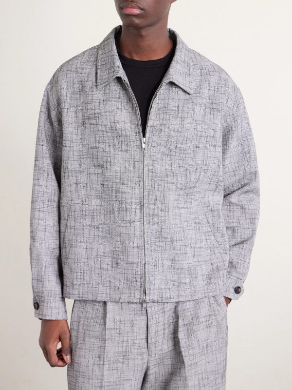 Static Ohio Linen-Blend Jacket - FR