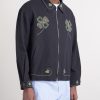 Lucky Draw Embroidered Cotton-Twill Blouson Jacket - FR Lucky Draw Embroidered Cotton-Twill Blouson Jacket - FR