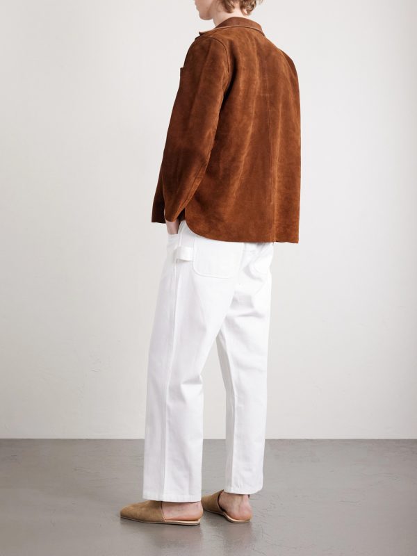 Knolly Brook Straight-Leg Cotton-Twill Trousers - BK Knolly Brook Straight-Leg Cotton-Twill Trousers - BK