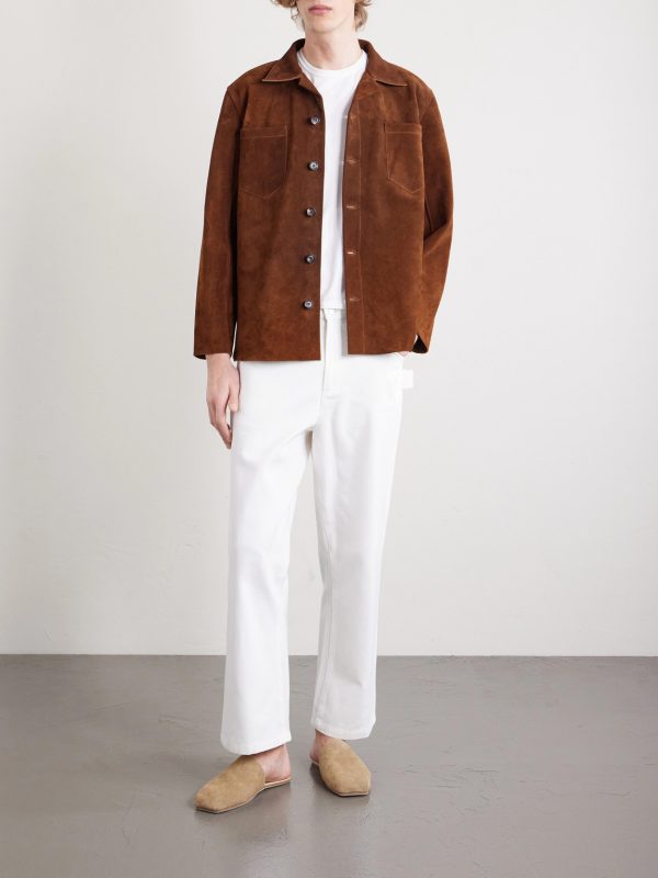 Knolly Brook Straight-Leg Cotton-Twill Trousers - OU Knolly Brook Straight-Leg Cotton-Twill Trousers - OU