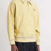 Croquet Ground Logo-Embroidered Cotton-Terry Half-Zip Sweater - FR Croquet Ground Logo-Embroidered Cotton-Terry Half-Zip Sweater - FR