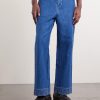 Knolly Brook Straight-Leg Embroidered Jeans - FR Knolly Brook Straight-Leg Embroidered Jeans - FR