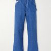 Knolly Brook Straight-Leg Embroidered Jeans Knolly Brook Straight-Leg Embroidered Jeans