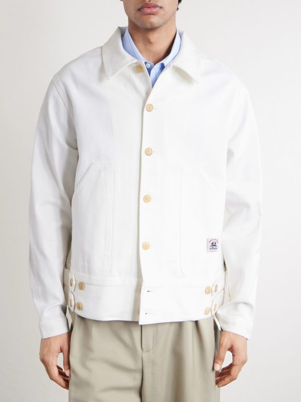 Knolly Brook Logo-Appliquéd Cotton-Twill Jacket - FR Knolly Brook Logo-Appliquéd Cotton-Twill Jacket - FR