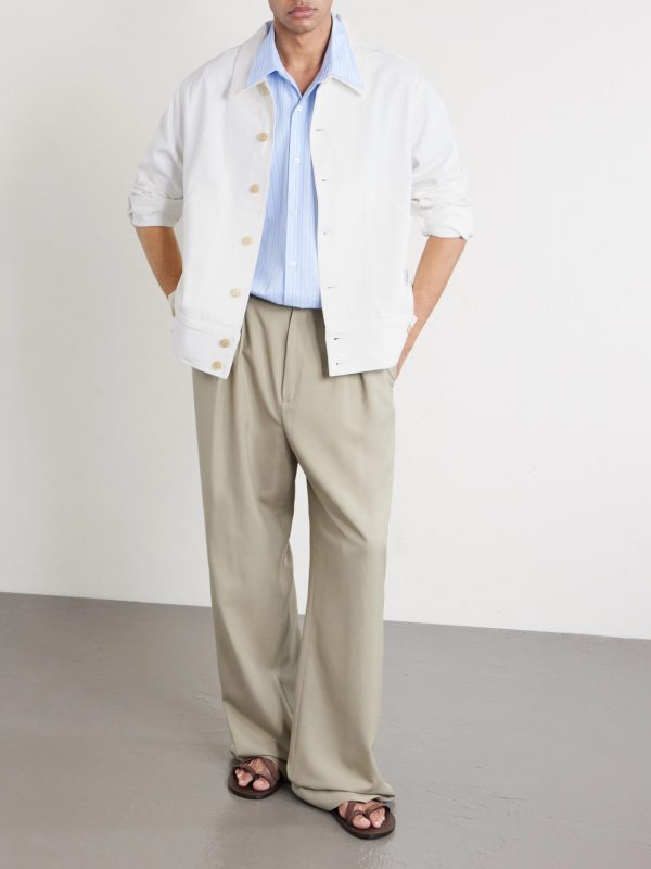 Knolly Brook Logo-Appliquéd Cotton-Twill Jacket - OU Knolly Brook Logo-Appliquéd Cotton-Twill Jacket - OU