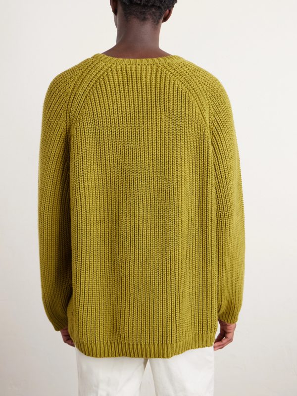 Merton Cotton and Wool-Blend Sweater - BK
