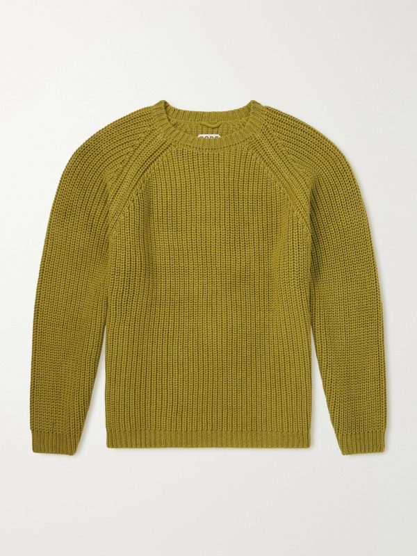 Merton Cotton and Wool-Blend Sweater