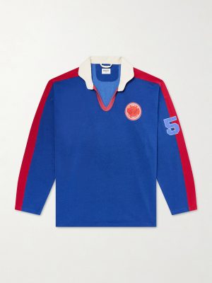 Lakewood Appliquéd Jersey Polo Shirt Lakewood Appliquéd Jersey Polo Shirt