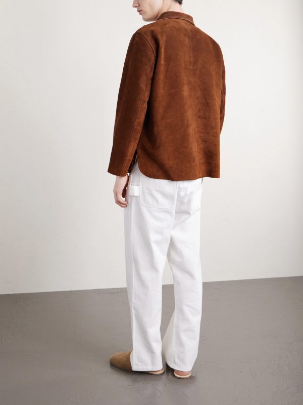Suede Overshirt - BK Suede Overshirt - BK