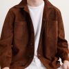 Suede Overshirt - CU Suede Overshirt - CU