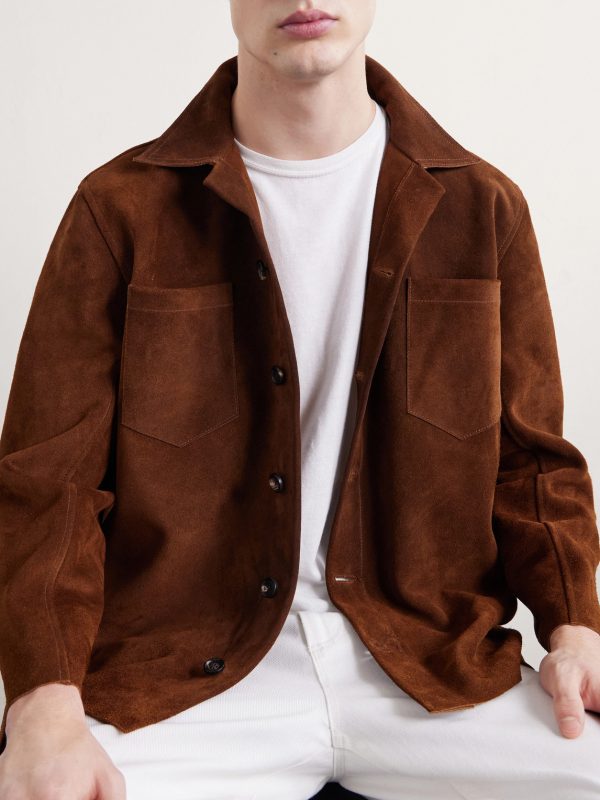 Suede Overshirt - CU Suede Overshirt - CU