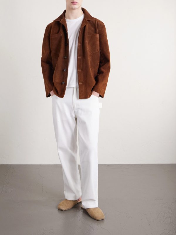 Suede Overshirt - OU Suede Overshirt - OU