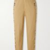 Straight-Leg Cotton Feather Runner Trousers