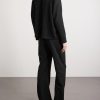 Anisette Pointelle-Knit Cotton Polo Shirt - BK Anisette Pointelle-Knit Cotton Polo Shirt - BK