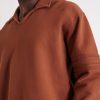 Crew Polo Cotton-Jersey Sweatshirt - CU Crew Polo Cotton-Jersey Sweatshirt - CU