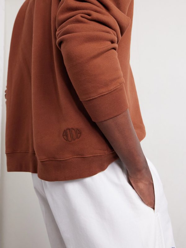 Crew Polo Cotton-Jersey Sweatshirt - E1 Crew Polo Cotton-Jersey Sweatshirt - E1