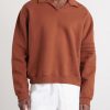 Crew Polo Cotton-Jersey Sweatshirt - FR Crew Polo Cotton-Jersey Sweatshirt - FR
