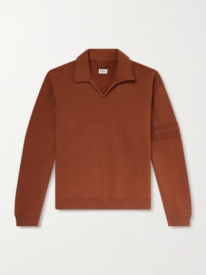 Crew Polo Cotton-Jersey Sweatshirt Crew Polo Cotton-Jersey Sweatshirt