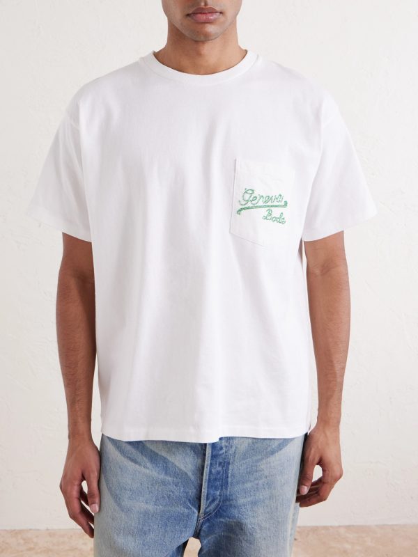 Geneva Bead-Embellished Cotton-Jersey T-Shirt - FR Geneva Bead-Embellished Cotton-Jersey T-Shirt - FR
