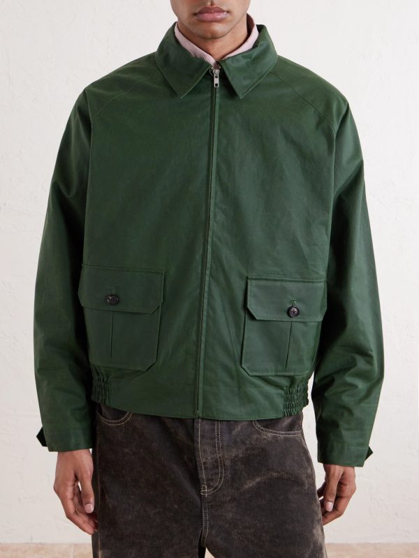 Coach Waxed-Cotton Blouson Jacket - FR Coach Waxed-Cotton Blouson Jacket - FR