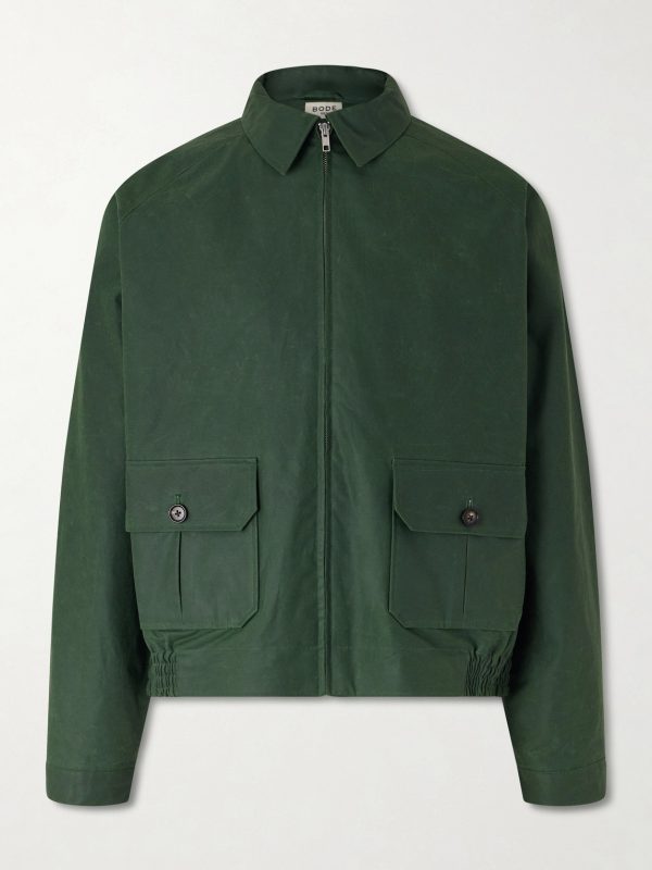 Coach Waxed-Cotton Blouson Jacket Coach Waxed-Cotton Blouson Jacket