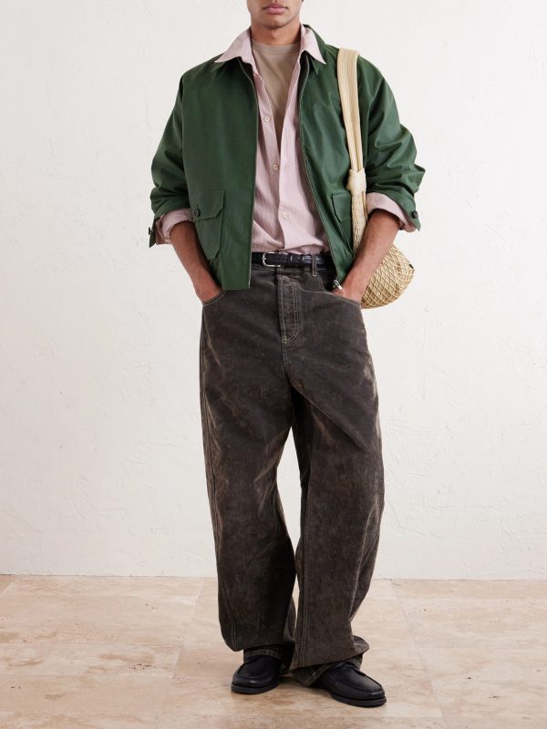 Coach Waxed-Cotton Blouson Jacket - OU Coach Waxed-Cotton Blouson Jacket - OU